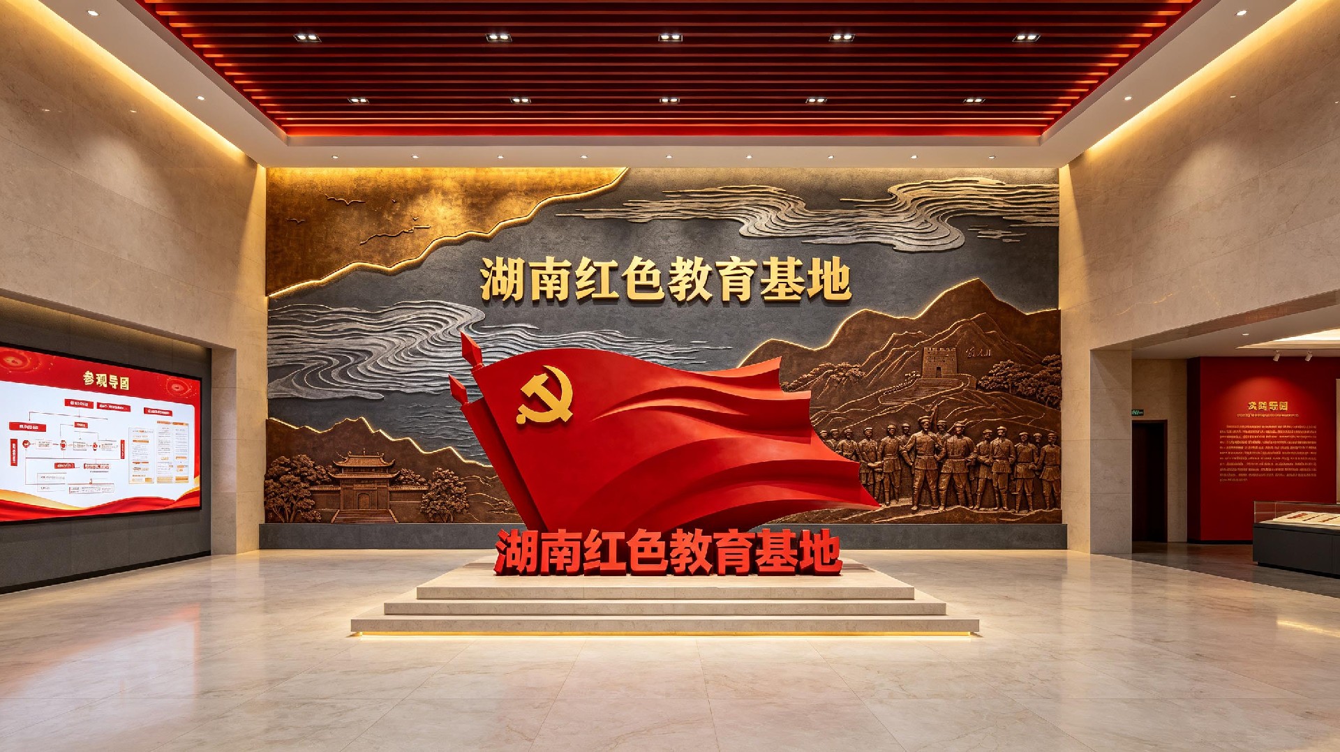 湖南红色教育基地展厅设计 (6).JPG
